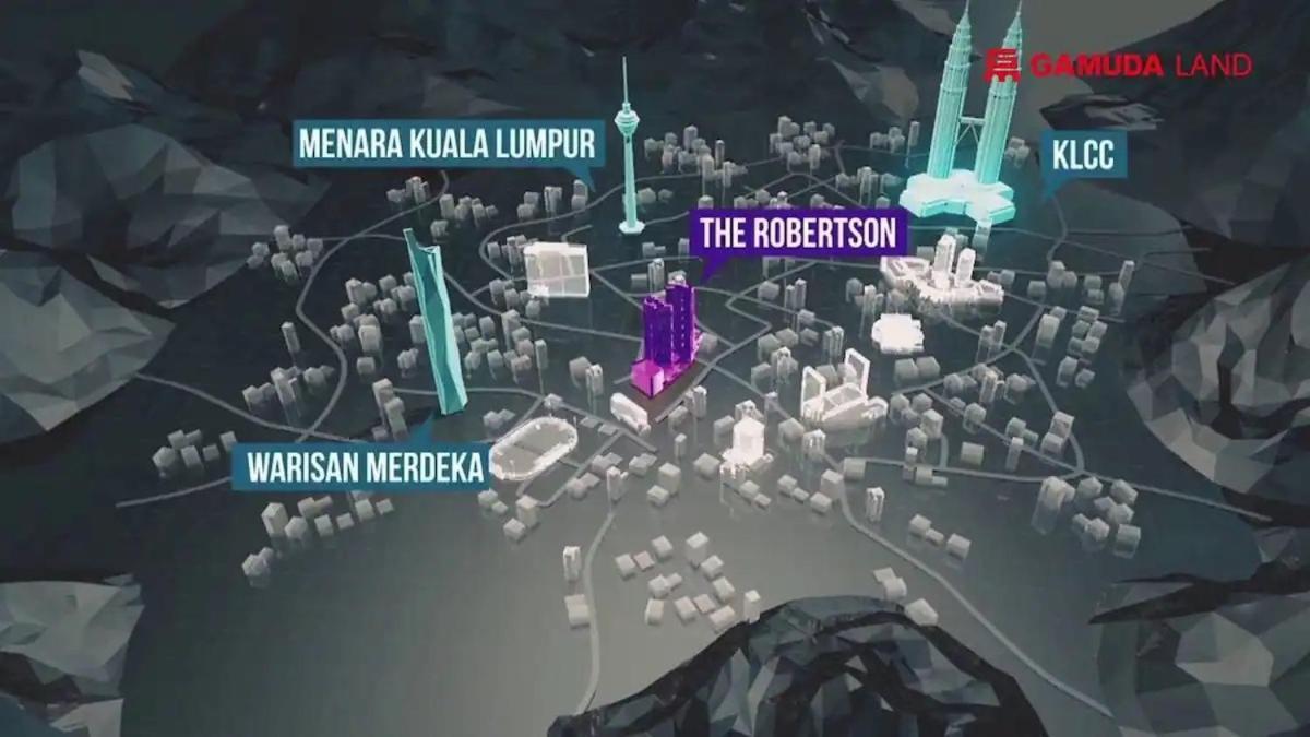 Апартаменты Meta @ Robertson Kl Bukit Bintang Куала-Лумпур Экстерьер фото